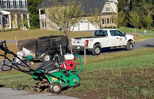 Aerating and Seeding